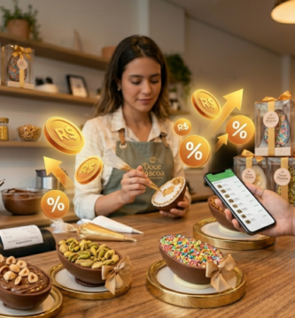 Fábrica de ovos Páscoa com produção artesanal de ovos de chocolate, mostrando preparo, decoração e oportunidade de lucro na Páscoa.