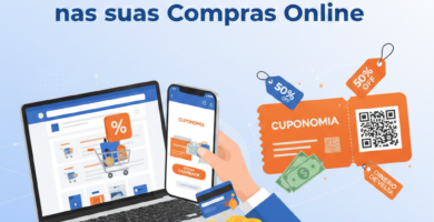 Ganhe cashback e cupons de desconto nas compras online com Cuponomia em lojas como Amazon, Shopee e Magazine Luiza