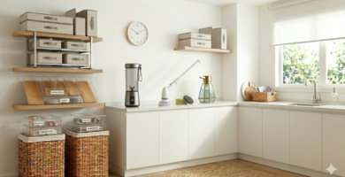 Top 5 produtos que resolvem problemas do dia a dia: blender portátil, escova elétrica de limpeza, kit de organizadores de gaveta, prateleira de armário e dispenser de detergente, ideais para facilitar a rotina e otimizar tarefas diárias.