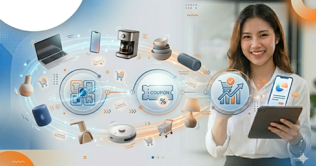 Página inicial do site Promos MariZampar com ofertas, produtos recomendados e links de afiliados atualizados