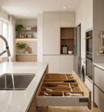 produtos que resolvem problemas da casa organizando cozinha moderna